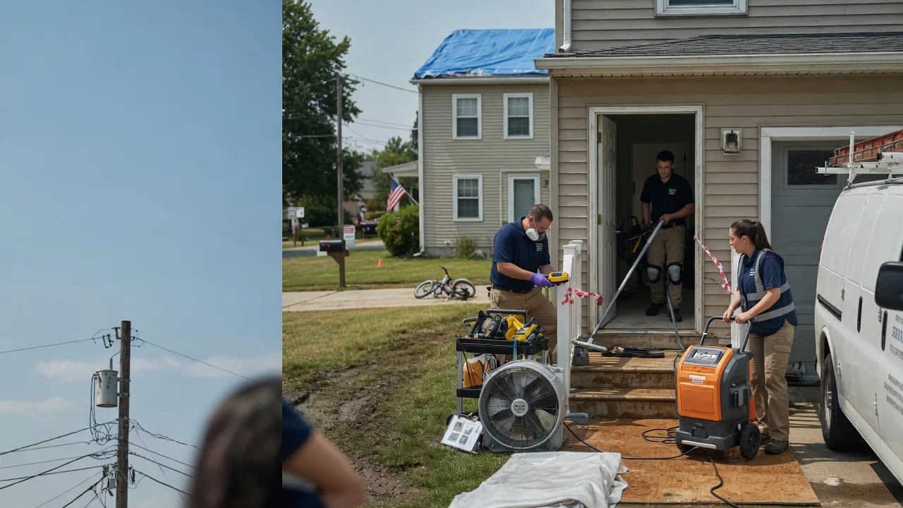 Water Damage Repair in Hobucken, NC near me